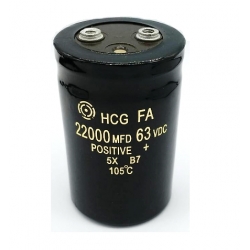 capacitor 22000uF 63VDC 105C